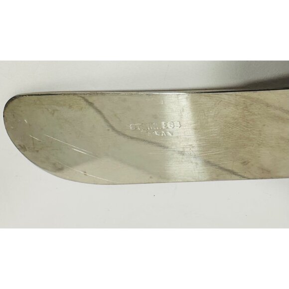 Hickory Farms Stainless Steel & Wood Cheese Spreaders Set Of 3 - Picture 6 of 9